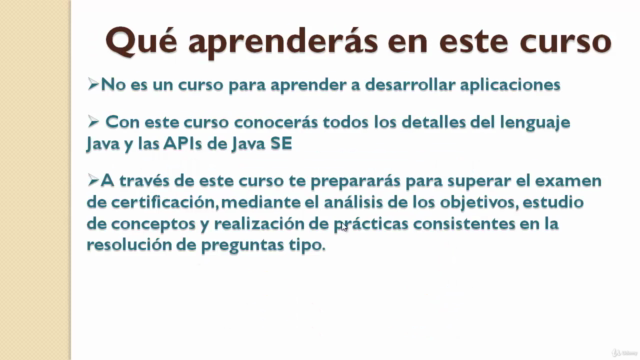 Curso Certificación Profesional Java 11, 17 y 21 – Screenshot 3