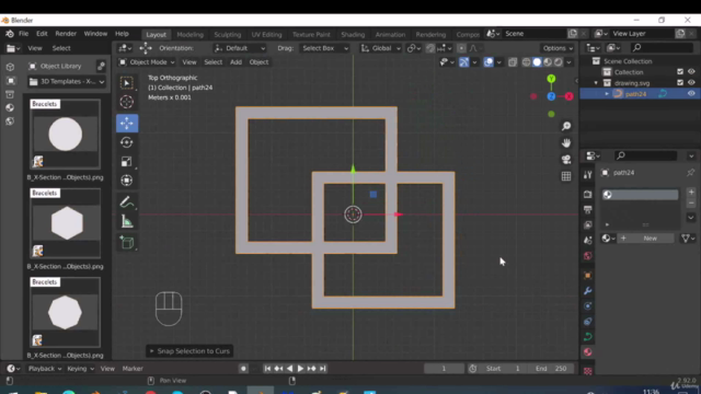 Ring Design Using Blender 4 Parametric Smart Objects – Screenshot 1