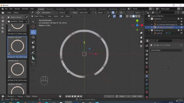 Ring Design Using Blender 4 Parametric Smart Objects – Screenshot 4