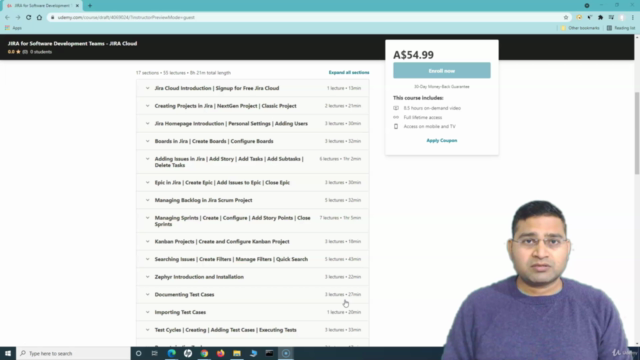 Learn JIRA Cloud for Software Teams with Practical Examples – Screenshot 1
