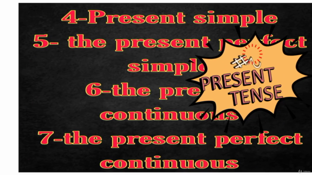 ENGLISH GRAMMAR : conjugation of tenses tenses – Screenshot 2