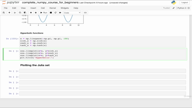 Complete NumPy course - Data Science in Python – Screenshot 1