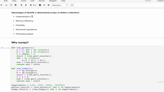 Complete NumPy course - Data Science in Python – Screenshot 4