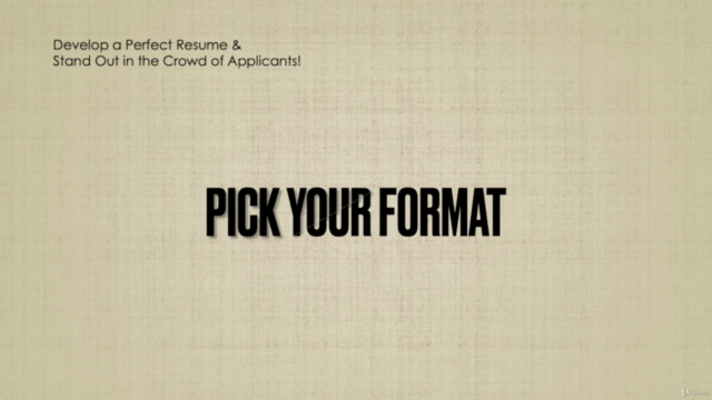 Write Your Perfect Resume in just 30 minutes! – Screenshot 3