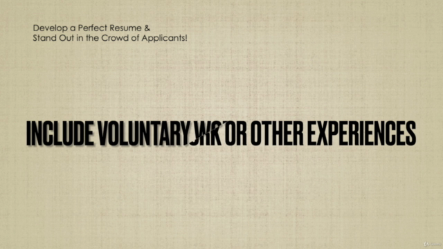 Write Your Perfect Resume in just 30 minutes! – Screenshot 4