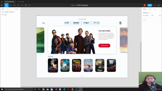 Figma UI/UX Design 2021 Einsteigerkurs – Screenshot 2