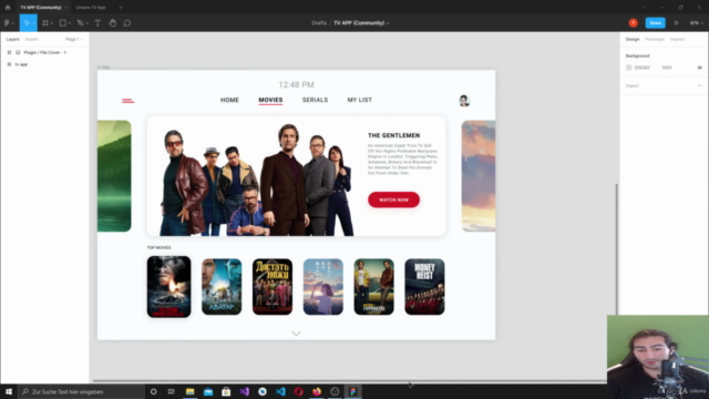 Figma UI/UX Design 2021 Einsteigerkurs – Screenshot 3