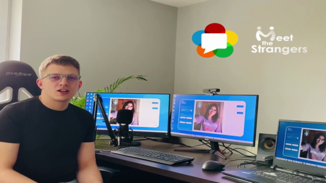 WebRTC Practical Course. Create Video Chat Application – Screenshot 2