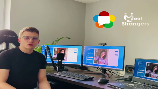 WebRTC Practical Course. Create Video Chat Application – Screenshot 3