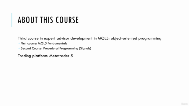 Expert Advisor Programming in MQL5 Part 3: OOP – Screenshot 1