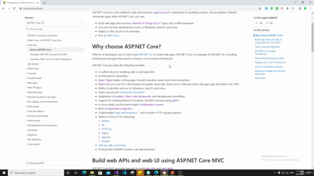 ASP.NET Core Introduction & Fundamentals باللغة العربية – Screenshot 1