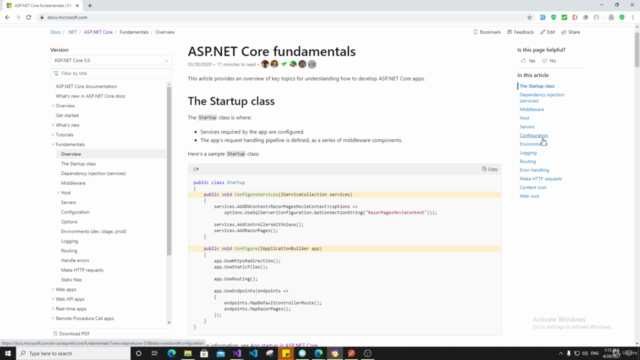 ASP.NET Core Introduction & Fundamentals باللغة العربية – Screenshot 4