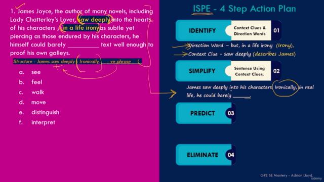 GRE - Sentence Equivalence Mastery | Target GRE 330+ – Screenshot 3