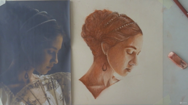 Corso di Disegno: LA SANGUIGNA – Screenshot 1