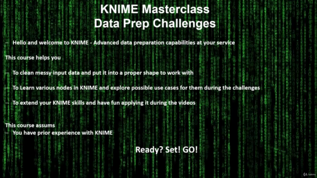 KNIME MasterClass Data Prep Challenges – Screenshot 1