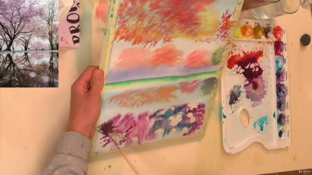 Blütezeit in Aquarell - Lebendige Frühlingsmotive Malen – Screenshot 2