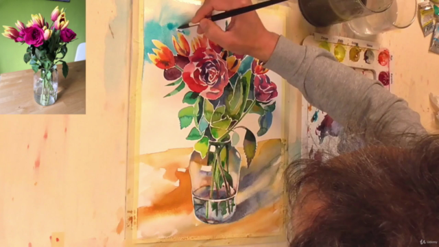 Blütezeit in Aquarell - Lebendige Frühlingsmotive Malen – Screenshot 3