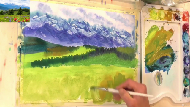 Blütezeit in Aquarell - Lebendige Frühlingsmotive Malen – Screenshot 4
