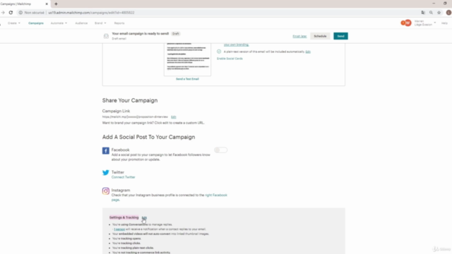 APPRENDRE MAILCHIMP - LES FONDAMENTAUX – Screenshot 2