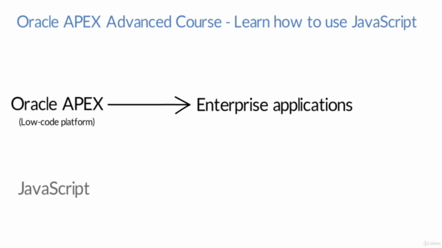 Oracle APEX Advanced Course - Learn JavaScript (2025) – Screenshot 1