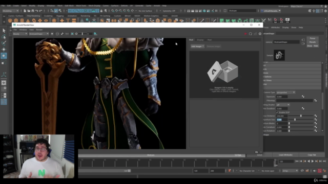 Substance Painter & Maya Course: Low Poly Character Making – Screenshot 4