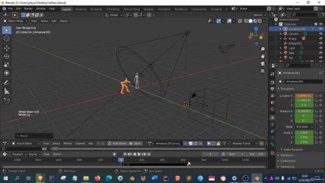 Membuat animasi karakter anda sendiri di Blender – Screenshot 2