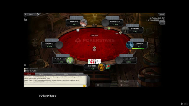 Introduction to the Statistics of Poker – Screenshot 2