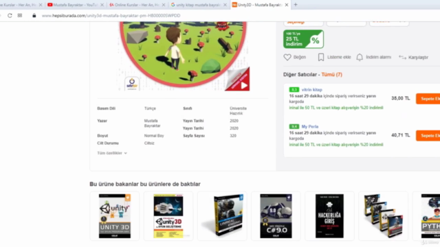 UNITY - Mobil Oyun Yapımı Eğitimi (Android) || 5 örnek oyun – Screenshot 2