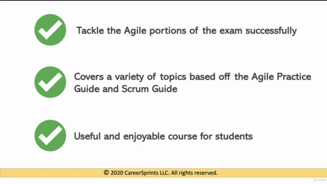 PMP Certification Agile Practice Guide 2021 Course; PMP Prep – Screenshot 2