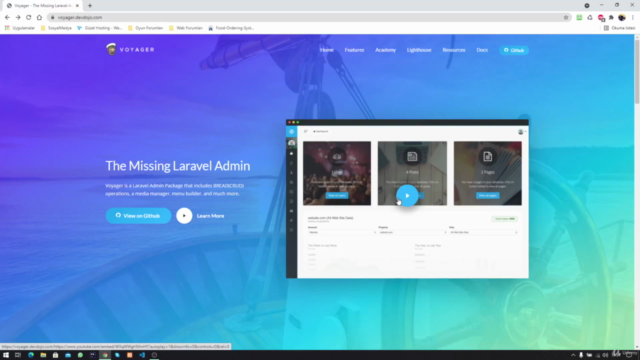 Laravel Voyager Eğitim Seti – Screenshot 1