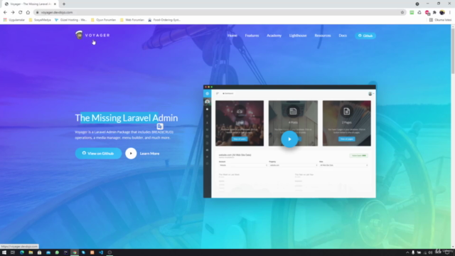 Laravel Voyager Eğitim Seti – Screenshot 2