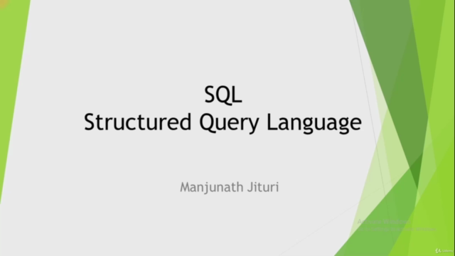 Oracle SQL – Screenshot 1