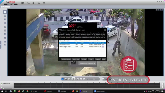 CCTV VIDEO FOOTAGE AUDITING AND INVESTIGATION - ADVANCED – Screenshot 1