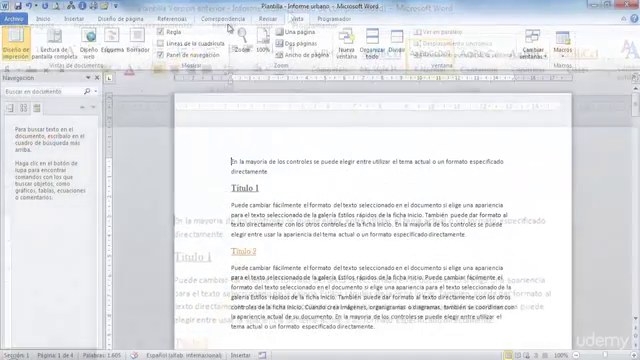 Introducción a Word 2010 – Screenshot 2