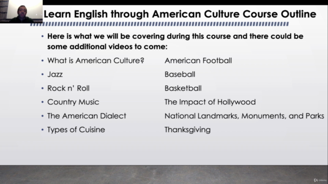 Ben's Learn English through American Culture Course – Screenshot 1