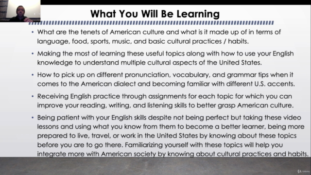 Ben's Learn English through American Culture Course – Screenshot 3