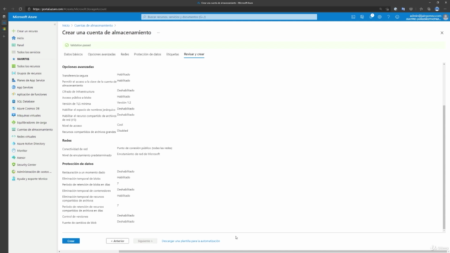 Curso de Azure Storage – Screenshot 1