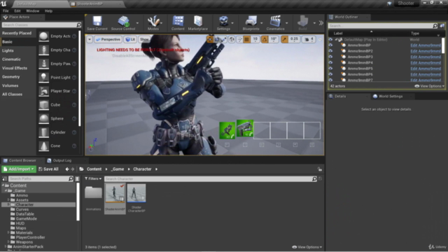 Unreal Engine 4 C++ The Ultimate Shooter Course – Screenshot 1