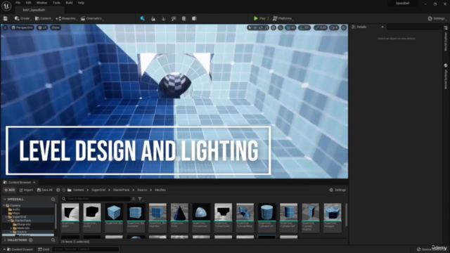 Unreal Engine 5 Blueprints: Develop Your First Two Games – Screenshot 1