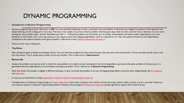 Dynamic Programming – Screenshot 3