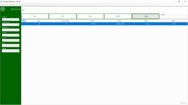 Desktop Applications with Inventory Software C# .NET – Screenshot 1