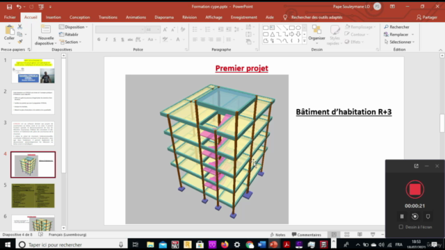 FORMATION SUR CYPECAD ET CYPE3D NIVEAU INITIATION – Screenshot 2