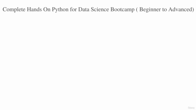 Python for Data Science Bootcamp Course:Beginner to Advanced - Screenshot_02