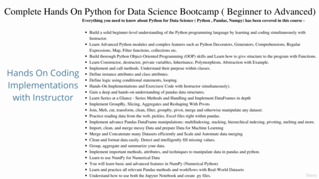 Python for Data Science Bootcamp Course:Beginner to Advanced - Screenshot_03
