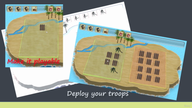 Learn to create a strategy game in Unity – Screenshot 1