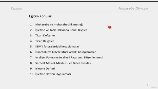 Temel Muhasebe Eğitim Serisi – Screenshot 3