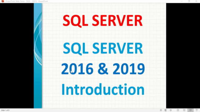 Learn MS SQL Server  from Scratch - Screenshot_01