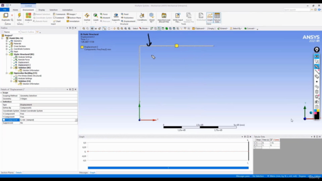 Ansys ile Linear ve Nonlinear Buckling Uygulamaları – Screenshot 1