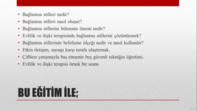 Evlilik ve İlişki Terapisinde Bağlanma Stilleri Yaklaşımı – Screenshot 2