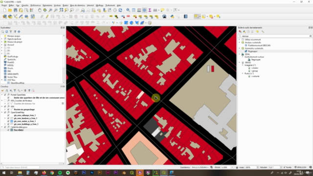 Fabriquer un fond de plan DWG de n'importe où avec QGIS. – Screenshot 1